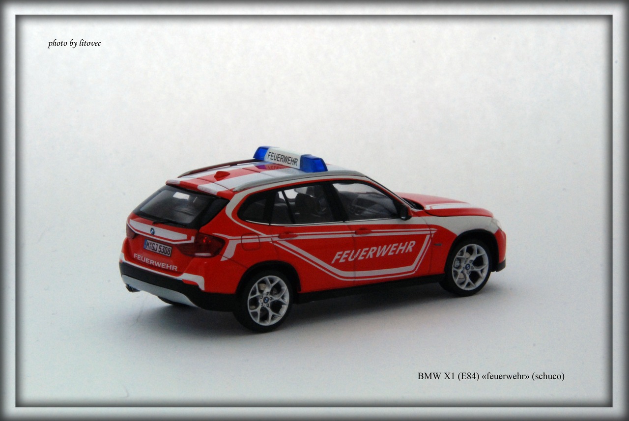 BMW X1 (E84) «feuerwehr» (schuco) 
