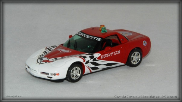Chevrolet Corvette, Le Mans safety car 1999 (vitesse)