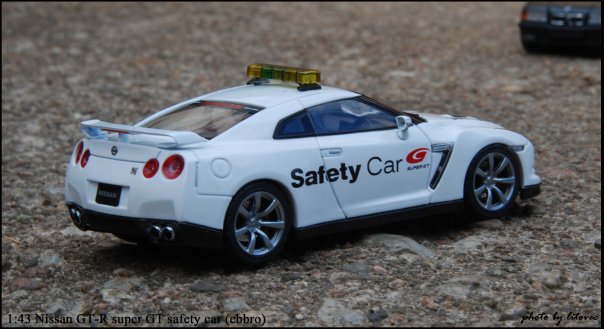 Nissan GT-R super GT, safety car (ebbro)