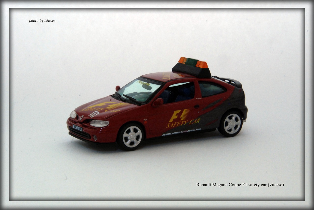 Renault Megane Coupe, F1 safety car (vitesse)