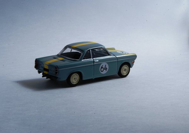 BMW 700 SPORT, MARTINI BMW, #64 HÜLBUSCH / STAUSBERG, 12H NUERBURGRING 1961 (minichamps)