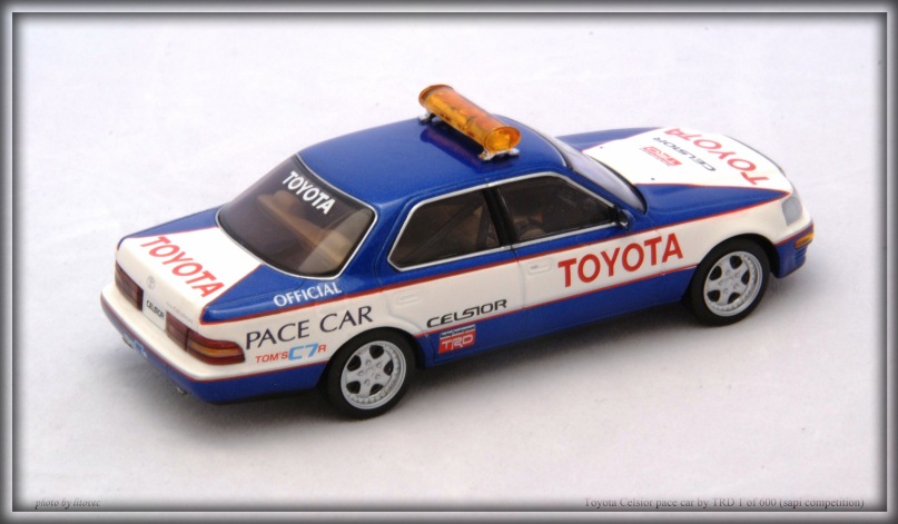 Toyota Celsior, pace car by TRD, le 1 of 600pcs. (sapi competition)