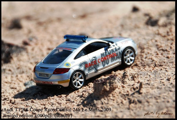 Audi TT RS Coupe, Race Control, 24h Le Mans 2009, limited edition 1,000pcs. (schuco)