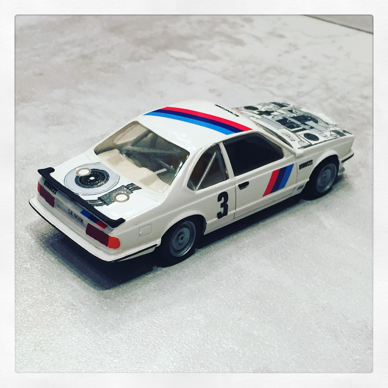 BMW 635CSi (E24) DTM Meister 1984, #2 V.Strycek (plastic)
