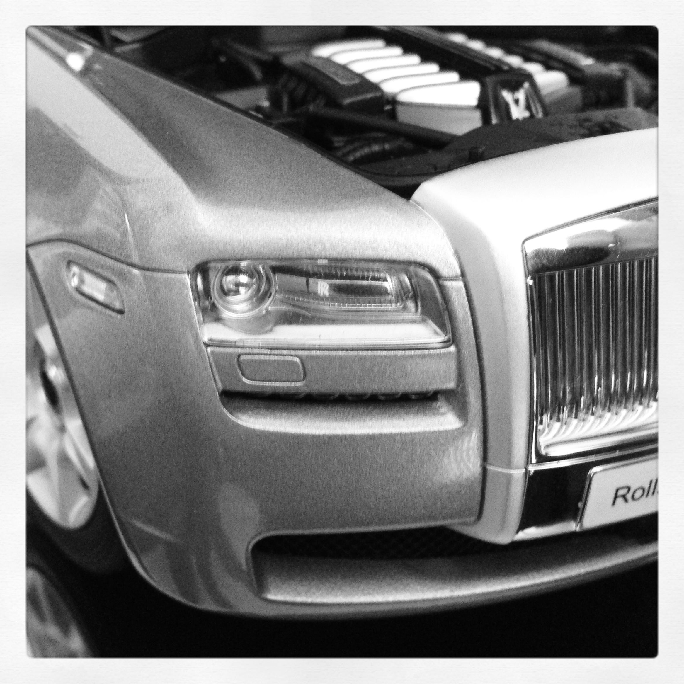 Rolls-Royce Ghost, silver (kyosho)