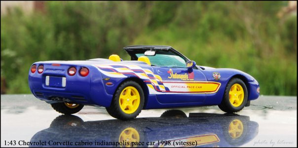 Chevrolet Corvette cabrio, indianapolis pace car 1998 (vitesse)